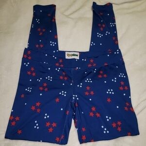 TIPSY Elves Americana Star Print Leggings